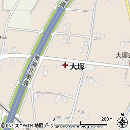 富山県南砺市大塚836周辺の地図