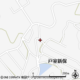石川県金沢市戸室新保ロ周辺の地図