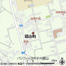 栃木県宇都宮市鐺山町2044周辺の地図