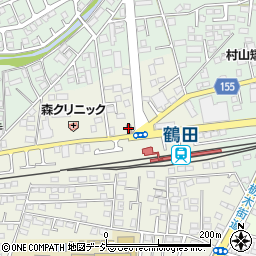 鶴田駅前郵便局 ＡＴＭ周辺の地図