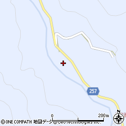 群馬県桐生市黒保根町上田沢1016周辺の地図
