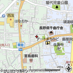 長野県千曲市粟佐1446周辺の地図