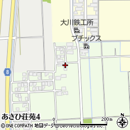 石川県白山市番匠町505-4周辺の地図