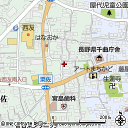 長野県千曲市粟佐1442周辺の地図