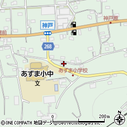 群馬県みどり市東町神戸5周辺の地図
