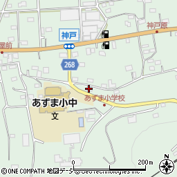 群馬県みどり市東町神戸2周辺の地図