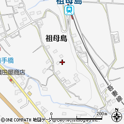 群馬県渋川市祖母島857周辺の地図