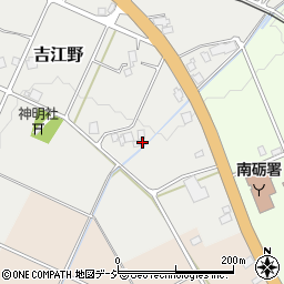 富山県南砺市吉江野81周辺の地図