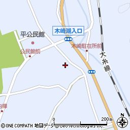 長野県大町市平木崎9209周辺の地図