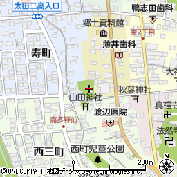 呑龍堂周辺の地図