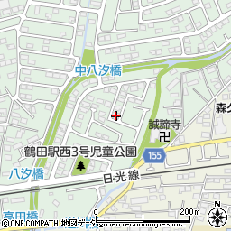 栃木県宇都宮市鶴田町39周辺の地図