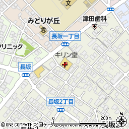 キリン堂　長坂店周辺の地図