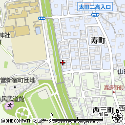 源氏川周辺の地図