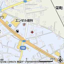 茨城県常陸大宮市石沢1665周辺の地図