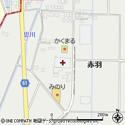栃木県芳賀郡市貝町赤羽3585周辺の地図
