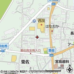 長野県千曲市粟佐1208周辺の地図