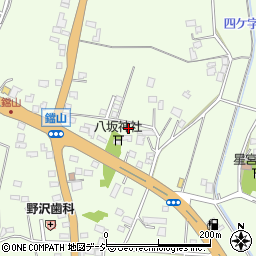 栃木県宇都宮市鐺山町405周辺の地図