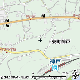 群馬県みどり市東町神戸791周辺の地図