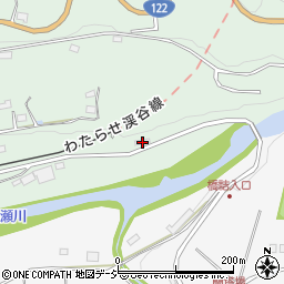 群馬県みどり市東町神戸1090-2周辺の地図