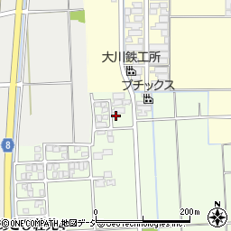 石川県白山市番匠町579-1周辺の地図