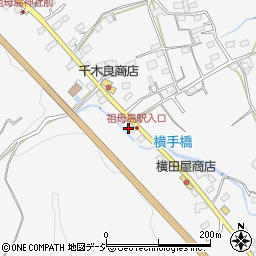 群馬県渋川市祖母島823周辺の地図