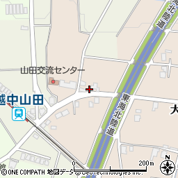 富山県南砺市大塚108周辺の地図
