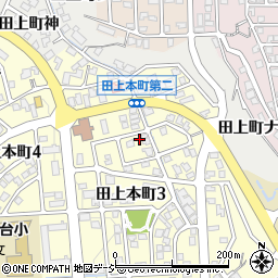 石川県金沢市田上本町９の周辺の地図