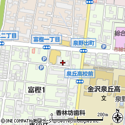 北國銀行泉丘寮周辺の地図