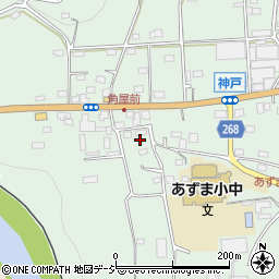 群馬県みどり市東町神戸109周辺の地図