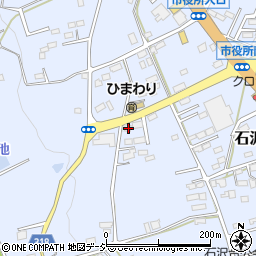 茨城県常陸大宮市石沢1880周辺の地図