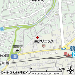 栃木県宇都宮市西川田町1075周辺の地図