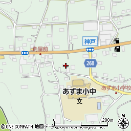 群馬県みどり市東町神戸553周辺の地図