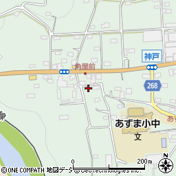 群馬県みどり市東町神戸110周辺の地図