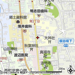 大和田時計本店周辺の地図