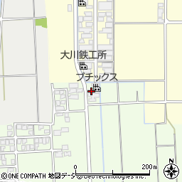 石川県白山市番匠町584-3周辺の地図