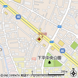 ウエルシア宇都宮平松本町店周辺の地図