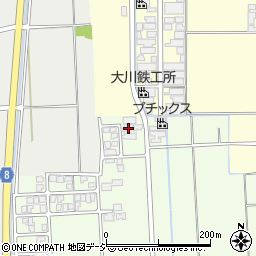石川県白山市番匠町581-4周辺の地図