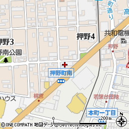 株式会社金沢柿田商店　野々市支店周辺の地図