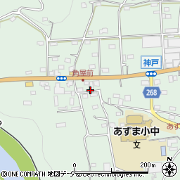 群馬県みどり市東町神戸391周辺の地図