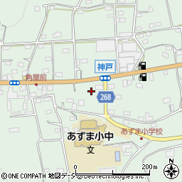群馬県みどり市東町神戸549周辺の地図