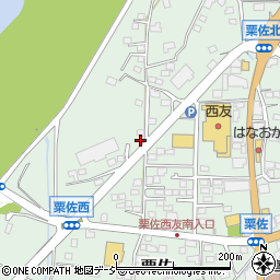 長野県千曲市粟佐1196周辺の地図