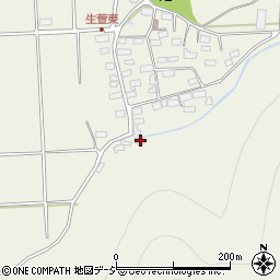 長野県千曲市生萱759-5周辺の地図