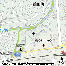 栃木県宇都宮市鶴田町3313周辺の地図