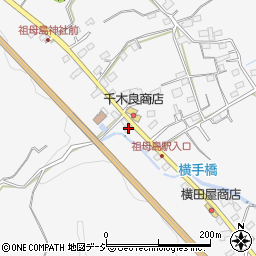 群馬県渋川市祖母島774周辺の地図