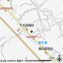 群馬県渋川市祖母島778周辺の地図