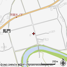 栃木県芳賀郡茂木町馬門848周辺の地図