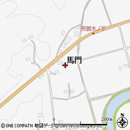 栃木県芳賀郡茂木町馬門589周辺の地図