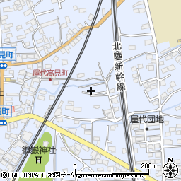 長野県千曲市屋代周辺の地図