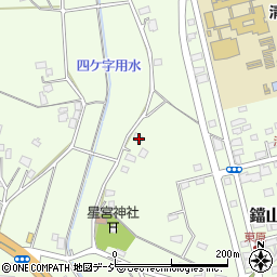 栃木県宇都宮市鐺山町205周辺の地図