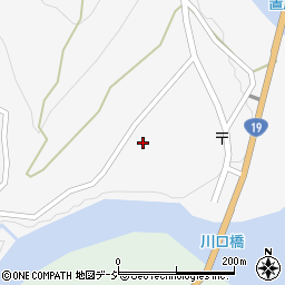 長野県長野市信州新町日原西1375周辺の地図